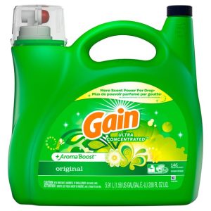Gain +AromaBoost Ultra Concentrated Liquid Laundry Detergent, Original, (146 lds, 200 oz.)